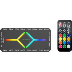 Alphagear AG-GLIMMER-BK Fan Controller Glimmer Argb Black
