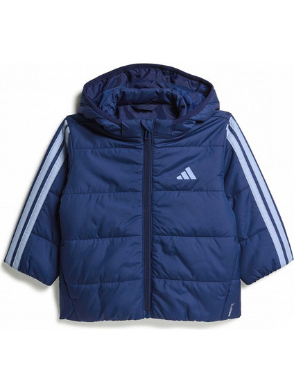 ESSENTIALS 3 STRIPES PADDED JACKET DKBLUE/CRSK