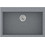 Sanitec Classic 338 Υποκαθήμενος Νεροχύτης Γρανίτη Ματ Metallic Silver 70x50cm
