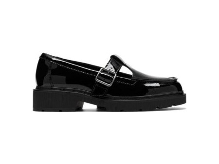 Clarks CLARKS WOMEN'S MARY JANES LAURYL BAR 26320290 BLACK PATENT Clarks