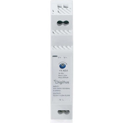 Digitus Τροφοδοτικό Ράγας DIN 12V 1,25A 15W DN-PWR-SST-1512