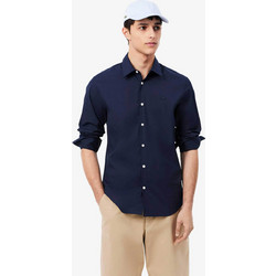 Lacoste Ανδρικό Πουκάμισο Slim Fit Μπλε CH8798