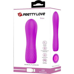 Pretty Love Beau Δονητής 12cm Μωβ