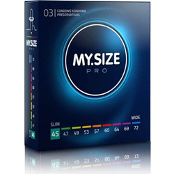My.Size Pro 45mm Προφυλακτικό Λεπτό με Λιπαντικό 1τμχ