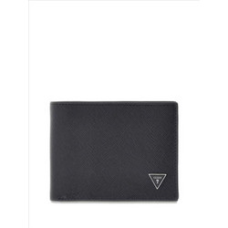 GUESS ACCESSORIES - MILANO BIFOLD M ΠΟΡΤΟΦΟΛΙ ΑΝΔΡΙΚΟ - SMMISLLEA20-BLA