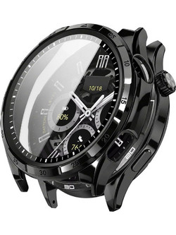 Techsuit - Defense360 Pro + Screen Protector - Honor Watch 6 - Black
