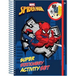 Σχολικό Σετ Spiral spiderman 45τμχ