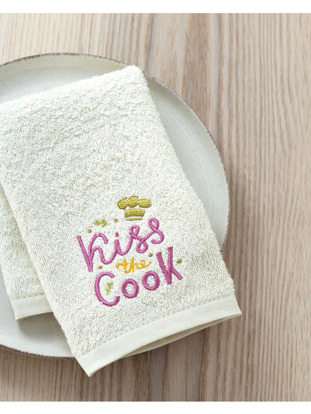Πετσέτα Κουζίνας 40x40cm Nima - Cook Kiss