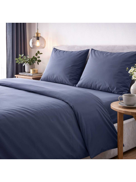 Μαξιλαροθήκες Σετ 2 τμχ LaMera 707 Blue Vesta Home 53x73 cm