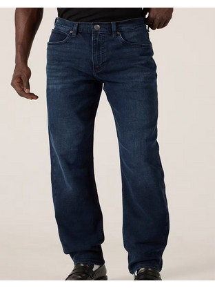 Lee David Ανδρικό Τζιν Παντελόνι Denim Blue 112386499