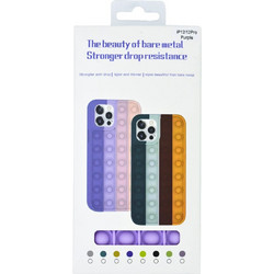 Ancus Pop It Back Cover Purple (iPhone 12 / 12 Pro)
