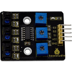 KEYESTUDIO 3-channel infrared line tracking sensor KS0453