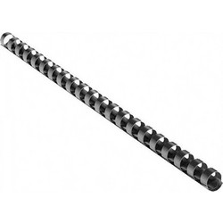 GBC Σπιράλ Πλαστικά 12mm Μαύρο (4028177) (GBC4028177)