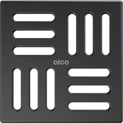 ΑΝΤΑΛΛΑΚΤΙΚΗ ΣΧΑΡΑ ΔΑΠΕΔΟΥ STAINLESS STEEL BLACK 102 Χ 102 mm ΓΙΑ ΣΙΦΩΝΙΑ ΔΑΠΕΔΟΥ