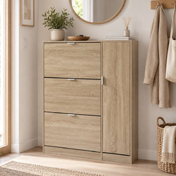 Spitishop Παπουτσοθήκη Gardien Natural 99x24x122