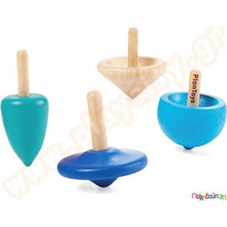 Ξύλινα Εκπαιδευτικά Παιχνίδια Plan Toys- Σβούρες Plan Toys