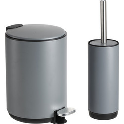Σετ μπάνιου 2τμχ ELEGANT σε χρώμα γκρι 5L 700-01659