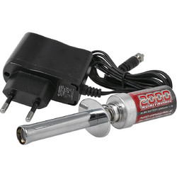 Επαναφορτιζόμενη Μπουζόπιπα 2000mAh για κινητήρες νίτρου - Glow Start with charger 2000mAh