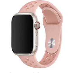 Devia Sport2 Deluxe Λουράκι Σιλικόνης Oxford Rose (Apple Watch 42 / 44 / 45mm)