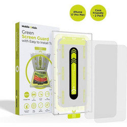 MOBILE ORIGIN SCREEN GUARD WITH APPLICATOR CASE FRIENDLY 2 PACK IPHONE 17 PRO MAX