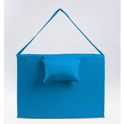 Folding Bed Myc06 Blue 55x5x180 cm