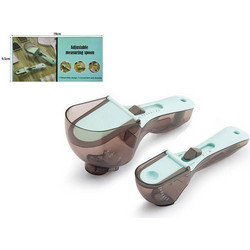 Ρυθμιζόμενη μεζούρα κουτάλι - Adjustable measuring spoon-146084-72106