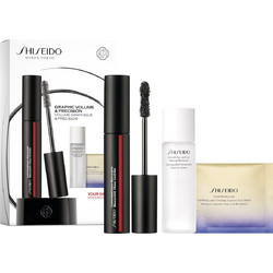 Shiseido Βαλιτσάκι Μακιγιάζ για Μάτια & Χείλη Shiseido Mascara Gift Set 3τμχ