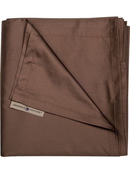 Ζεύγος Μαξιλαροθήκες Oxford (50x70) Greenwich Polo Club Loft Solid Cotton 2459 Brown