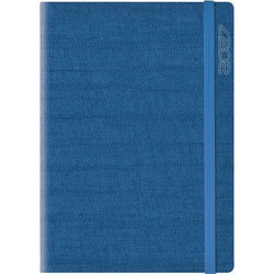 ΗΜΕΡΟΛΟΓΙΟ ΗΜΕΡΗΣΙΟ 14.50x20.5cm 2027 Kashmir Flat Elastic Μπλε M