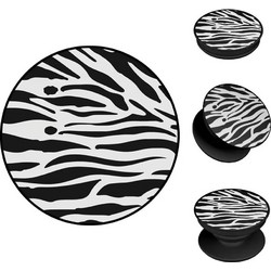 Sonique Animal Print Series Zebra Pop Holder