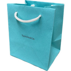 Tiffany & Co, Tiffany & Co. Ψώνια, Χάρτινη τσάντα GWP, Πράσινος, Μέγεθος S