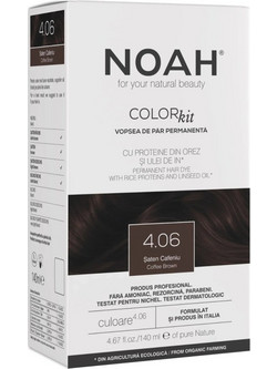 Noah Permanent Hair Colour 4.06 Hair Colour Coffee Brown 140ml