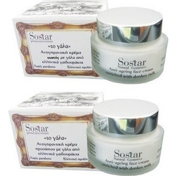 Sostar Sostar BOX SOSTAR 2: Το Γάλα Set Αντιγηραντική Κρέμα Ημέρας 50ml & Αντιγηραντική Κρέμα Νυκτός 50ml (484 & 606)