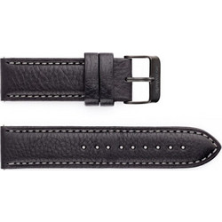 Runtastic Λουράκι Δερμάτινο Black (Moment Elite)