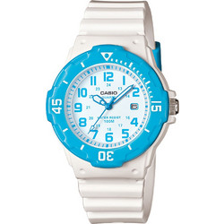 Casio Γυναικείο Ρολόι με Λευκό Λουράκι LRW-200H-2BVEF