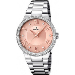 Festina Γυναικείο Ρολόι με Ασημί Μεταλλικό Μπρασελέ F16719/3