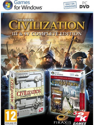 Sid Meier's Civilization III & IV Complete Edition PC