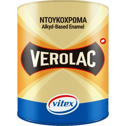 Vitex Verolac Ντουκόχρωμα Διαλύτου Ξύλου & Μετάλλου 69 Gloss 0.75lt