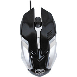 Zornwee Z037 Legend Of Heroes Ενσύρματο Gaming Ποντίκι 1000 DPI Black Silver