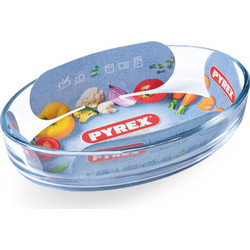 Pyrex Essentials Πυρίμαχο Γυάλινο Ταψί Οβάλ 21x13cm
