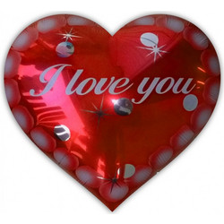 Μπαλόνια καρδιά 18 ιντσών I Love you BF7 ND