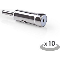 NEDIS CACO004ME Car Antenna Connector Car Antenna Male 10 pieces Metal NEDIS