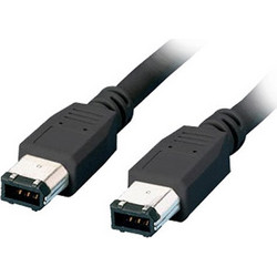 Καλώδιο MediaRange Firewire plug (6-pin)/Firewire plug (6-pin) 1.8M Black (MRCS122)