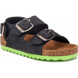 Lumberjack Kite Παιδικά Πέδιλα για Αγόρι Μαύρα LJSB55606001-P16-CC001