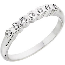 Σειρέ δαχτυλίδι με διαμάντια Honor Omano Κ18 GR022WDW GR022WDW Χρυσός 18 Καράτια