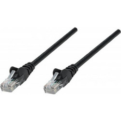Manhattan U/UTP Cat.6 Καλώδιο Δικτύου Ethernet 0.25m Black 739917