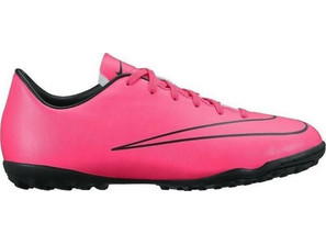 Nike JR Mercurial Victory V TF 651641-660 Παιδικά Ποδοσφαιρικά Παπούτσια με Σχάρα Ροζ