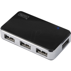 Digitus DA-70220 USB Hub 3.0 USB-A με 4 Θύρες USB-A & Εξωτερική Παροχή Ρεύματος