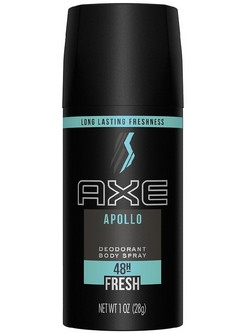 AXE Apollo Body Ανδρικό Αποσμητικό Spray 48h Χωρίς Αλουμίνιο 150ml