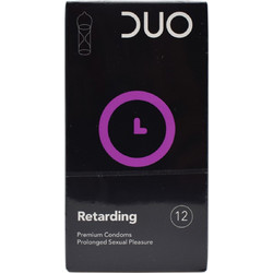 DUO Retarding Προφυλακτικά με Επιβραδυντικό & Λιπαντικό 12τμχ
